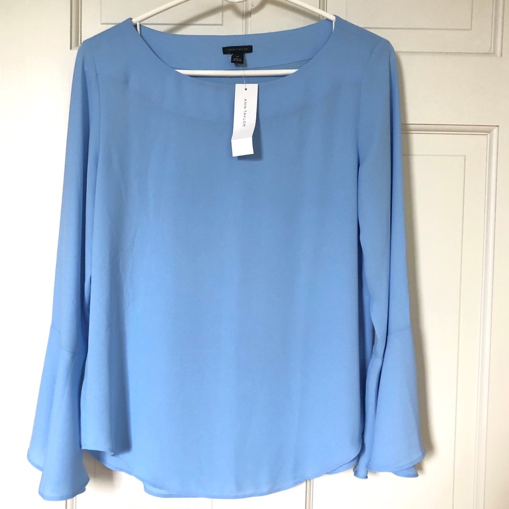 Ann Taylor Bell Sleeve Blouse